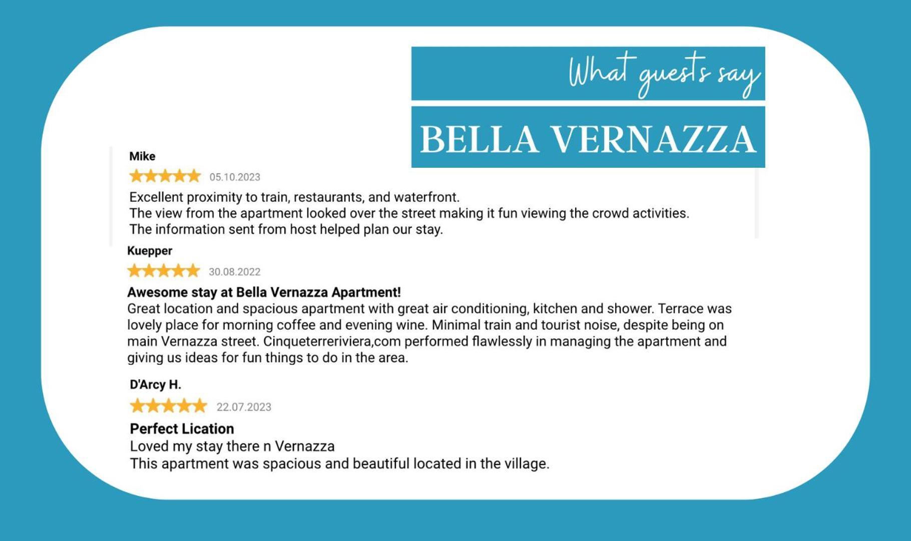 Bella Vernazza Apartment Exterior photo